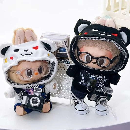Labubu Doll Streetwear Couple Set 2 – Urban Fashion Chic Mini Outfit Set